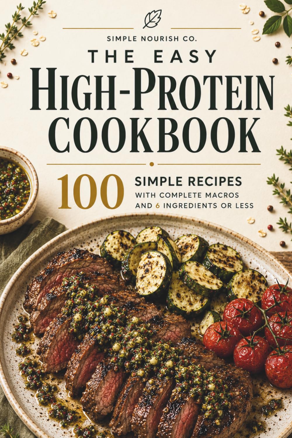 The Easy High-Protein Cookbook