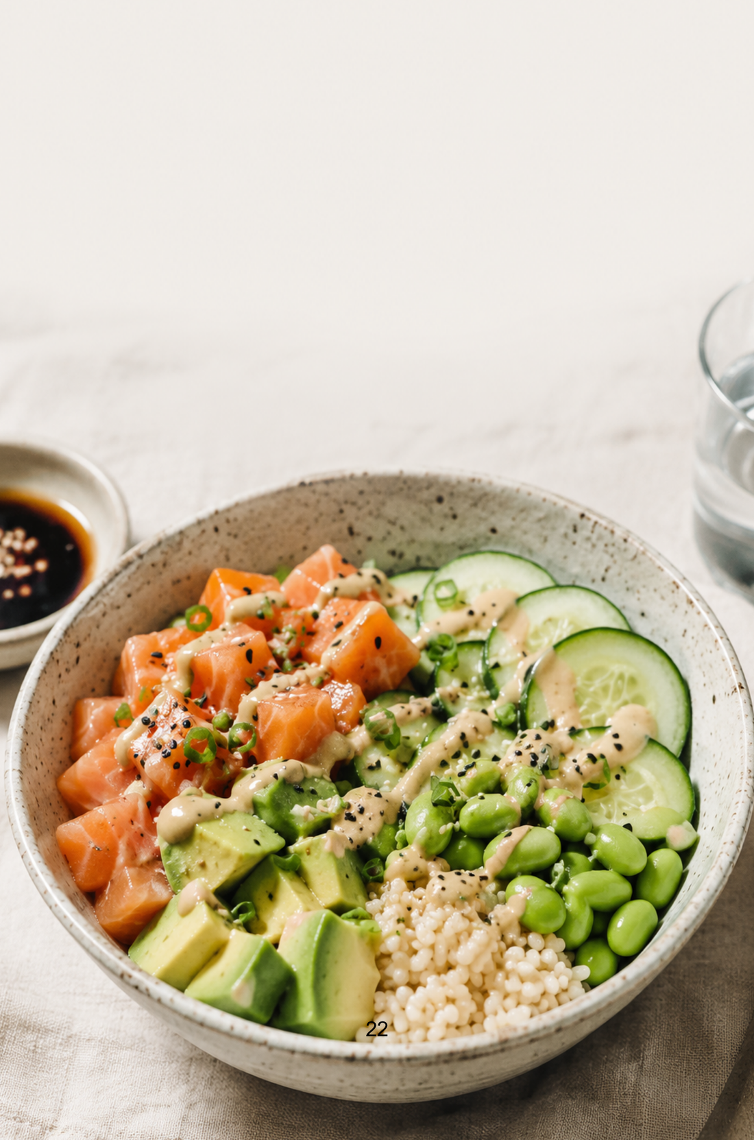 Clean Salmon Poke Bowl