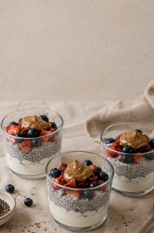 Berry Chia Yogurt Cups Recipe